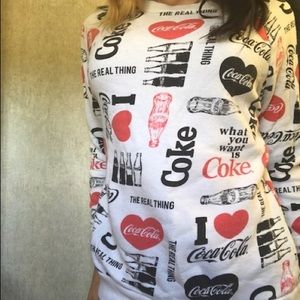 Coke a cola branded vintage sweater‼️🚨